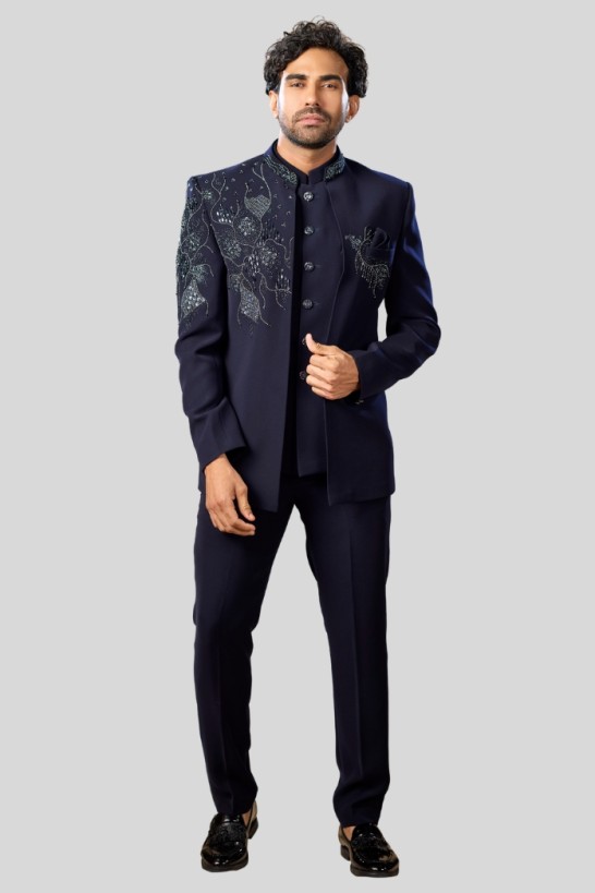 NAVY BLUE JODHPURI